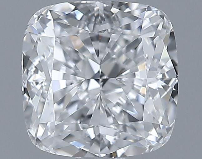 0.6ct Cushion D VVS2 Natural Diamond