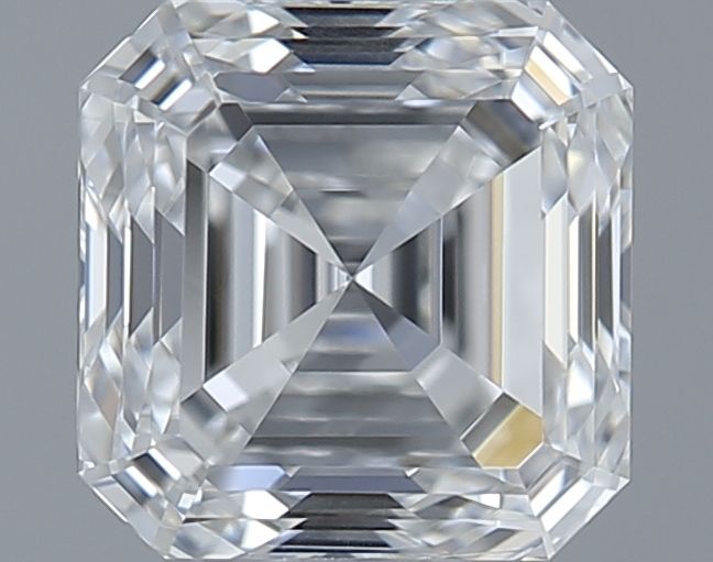 0.71ct Asscher F IF Natural Diamond