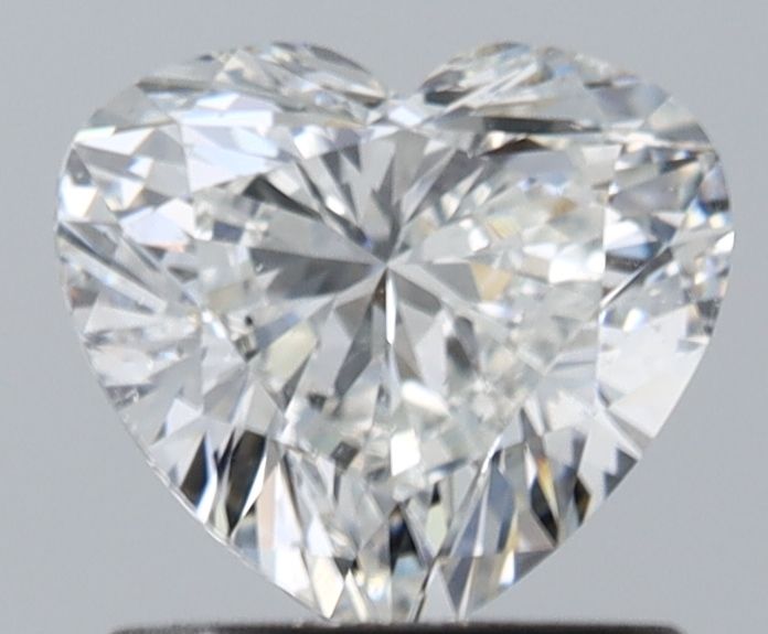 0.9ct Heart G SI1 Natural Diamond