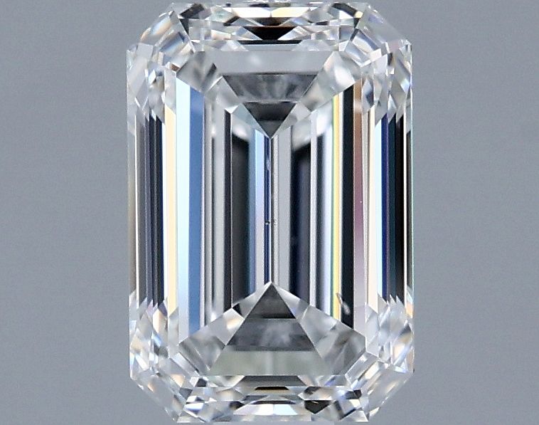 1.5ct Emerald F VS2 Natural Diamond