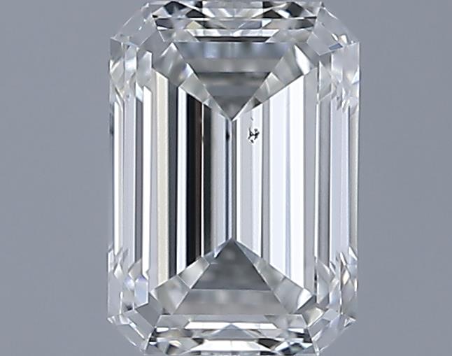 0.8ct Emerald H SI1 Natural Diamond