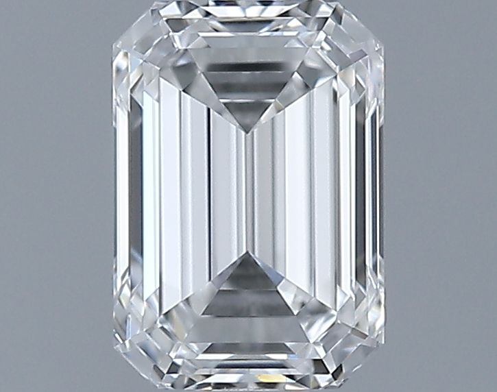 0.7ct Emerald D VVS2 Natural Diamond