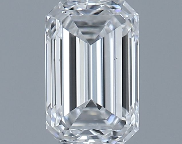 0.5ct Emerald D VS2 Natural Diamond