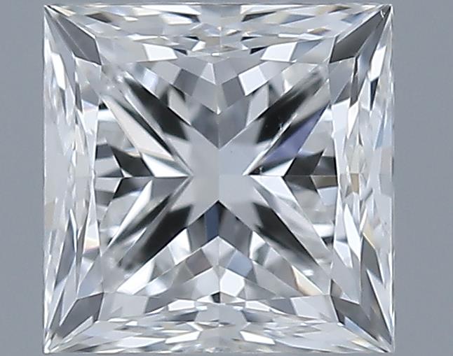 0.7ct Princess F VS2 Natural Diamond