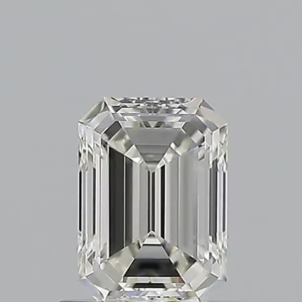 0.7ct Emerald I VVS1 Natural Diamond