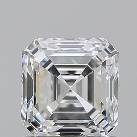 1.2ct Asscher F VS1 Natural Diamond