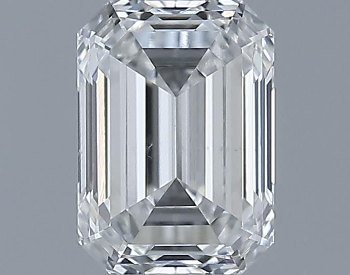 1.01ct Emerald F SI1 Natural Diamond