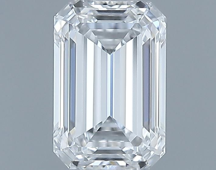 0.9ct Emerald D VVS2 Natural Diamond