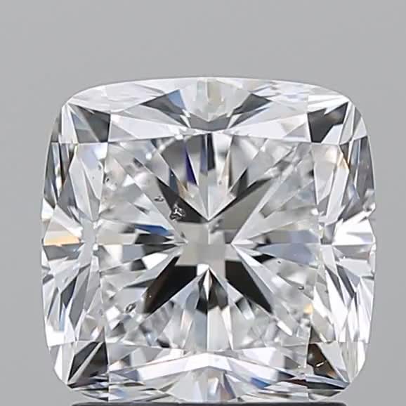 2.02ct Cushion D SI2 Natural Diamond