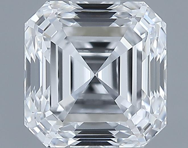 1ct Asscher D VVS1 Natural Diamond