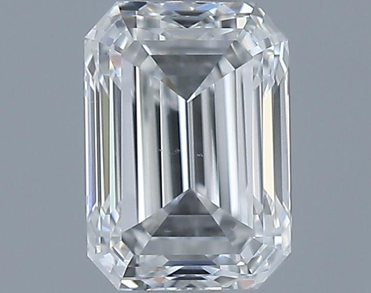 0.9ct Emerald F VS2 Natural Diamond