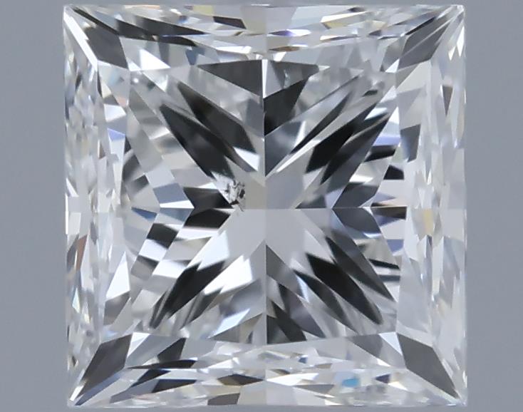 0.71ct Princess F SI1 Natural Diamond