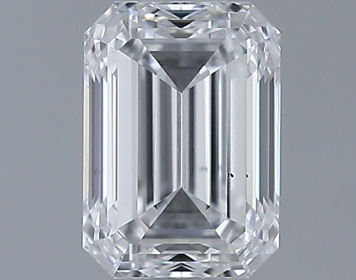 0.9ct Emerald D VS2 Natural Diamond
