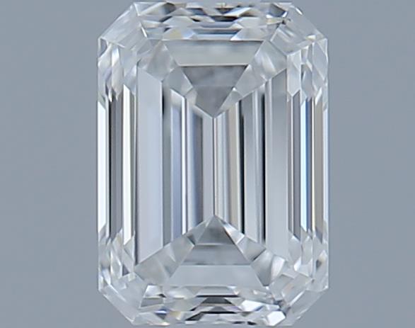0.62ct Emerald F VVS2 Natural Diamond