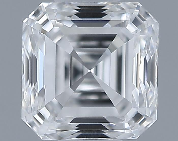 0.71ct Asscher E VVS2 Natural Diamond