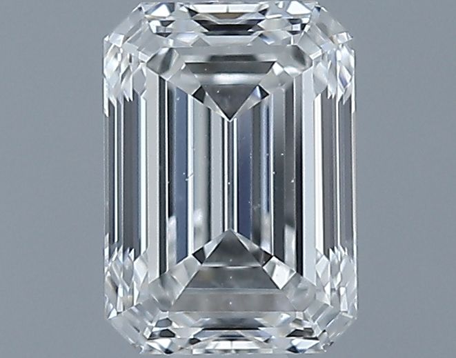 0.64ct Emerald F VS2 Natural Diamond