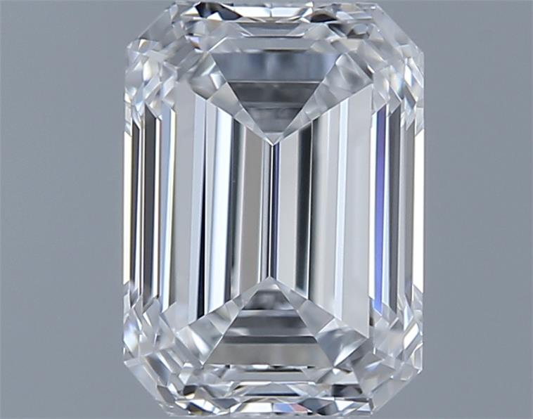 0.7ct Emerald D VVS2 Natural Diamond