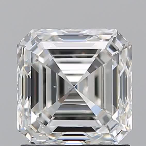 1.51ct Asscher H VS2 Natural Diamond