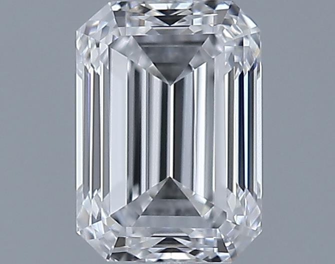 0.6ct Emerald D VVS2 Natural Diamond