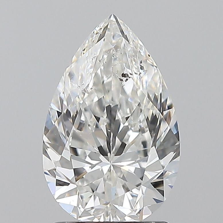 1.7ct Pear G SI2 Natural Diamond