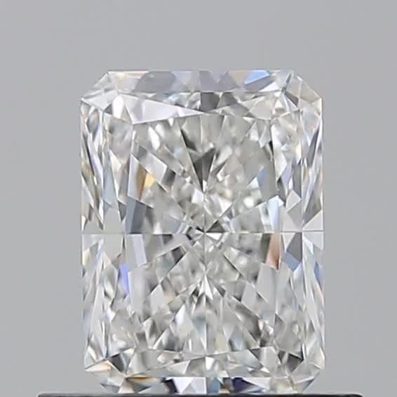 0.71ct Radiant G VVS2 Natural Diamond