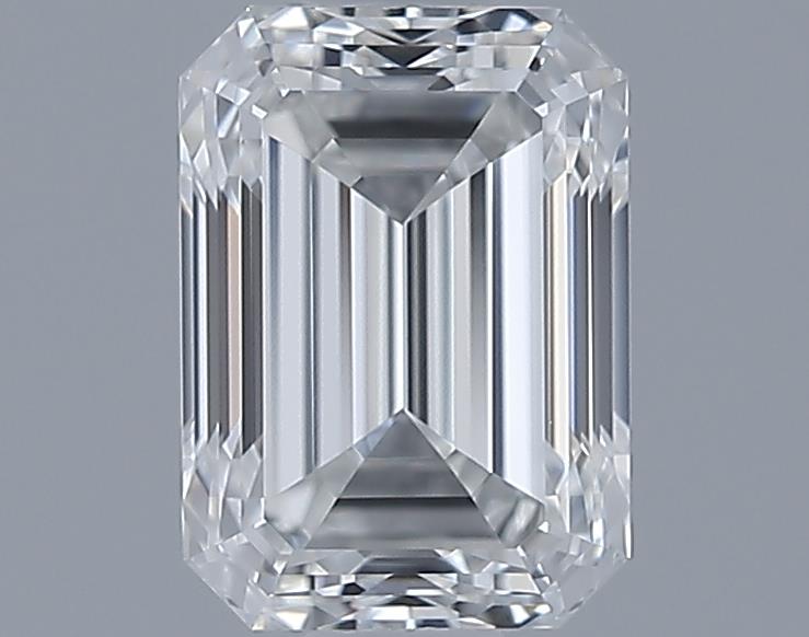 0.9ct Emerald F VVS1 Natural Diamond