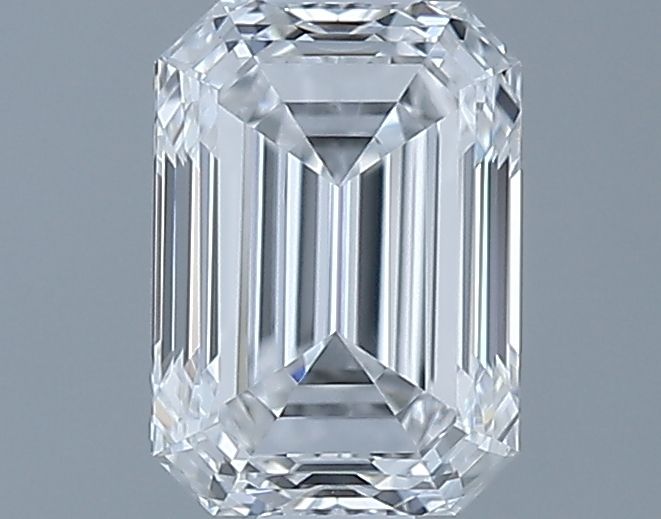 0.61ct Emerald D VVS1 Natural Diamond