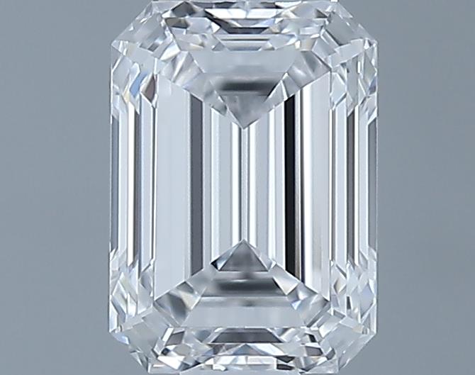 0.71ct Emerald D VVS1 Natural Diamond