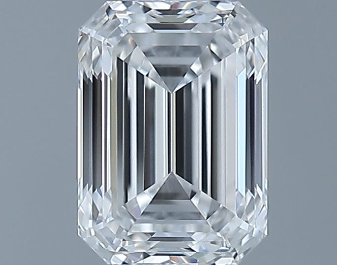 1.02ct Emerald F VVS1 Natural Diamond