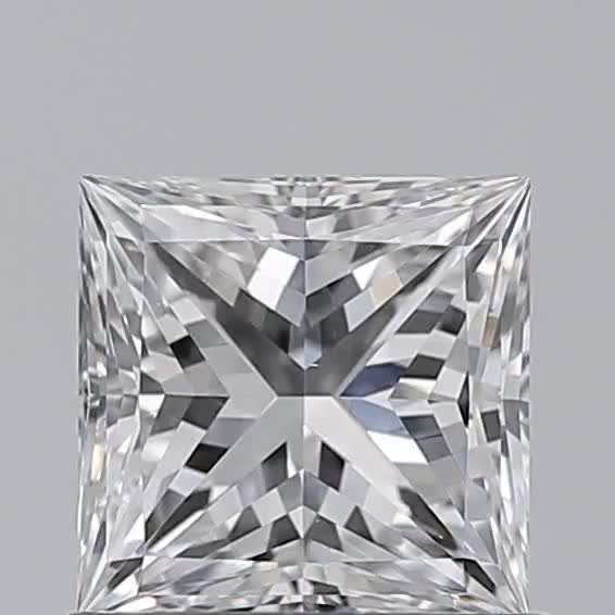 0.9ct Princess E VS1 Natural Diamond