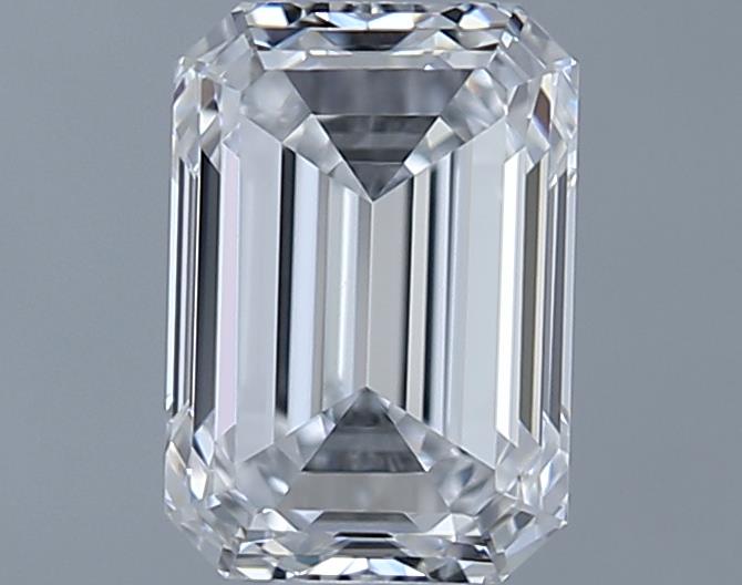 0.7ct Emerald D VVS2 Natural Diamond