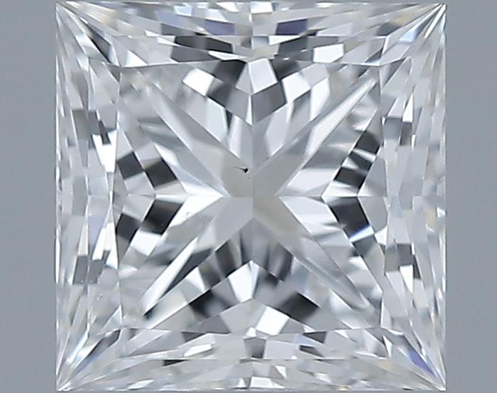1.03ct Princess F SI1 Natural Diamond