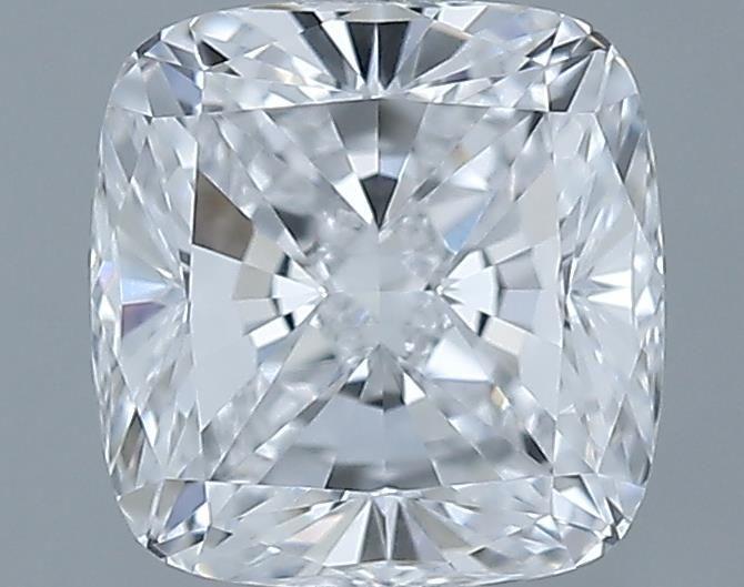 0.71ct Cushion D VVS1 Natural Diamond