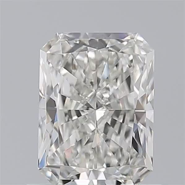0.91ct Radiant I VVS2 Natural Diamond