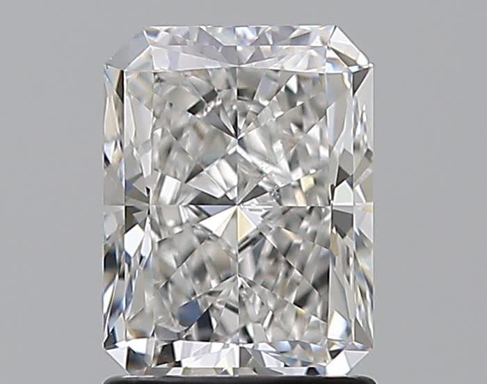 1.51ct Radiant F SI1 Natural Diamond
