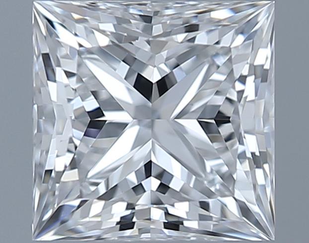 0.51ct Princess E VVS1 Natural Diamond