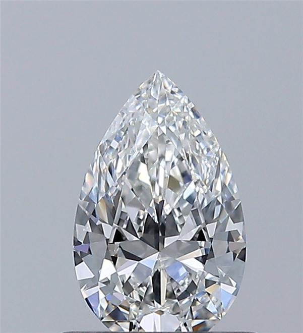 0.55ct Pear F IF Natural Diamond