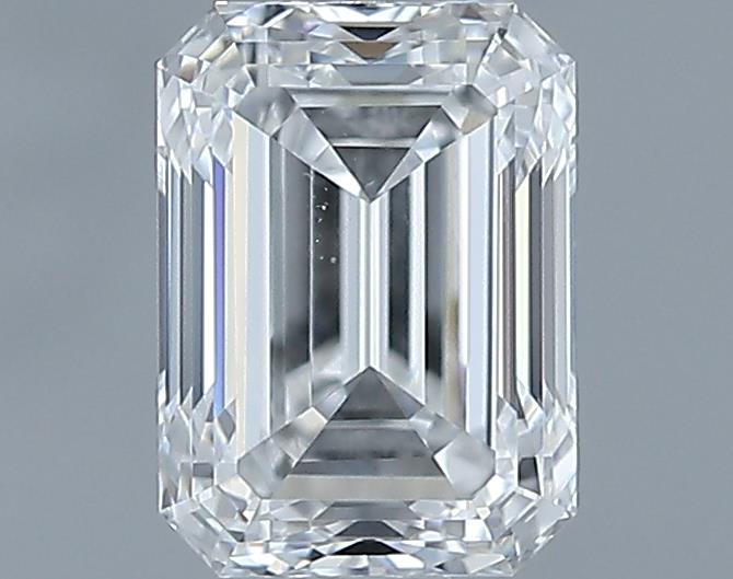 0.9ct Emerald E VS2 Natural Diamond