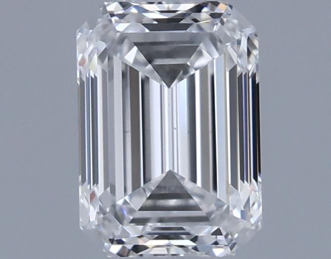 0.61ct Emerald E VS2 Natural Diamond