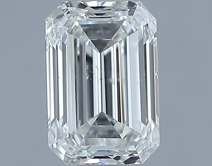 0.71ct Emerald I SI1 Natural Diamond