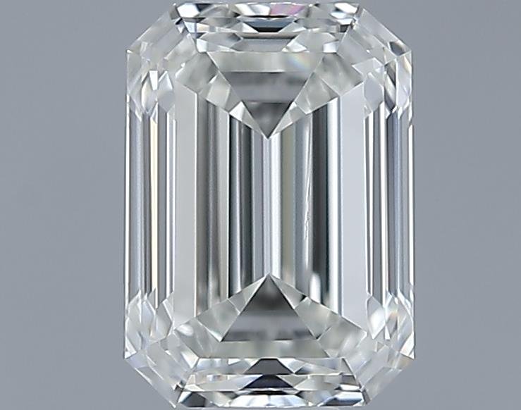 0.91ct Emerald J IF Natural Diamond