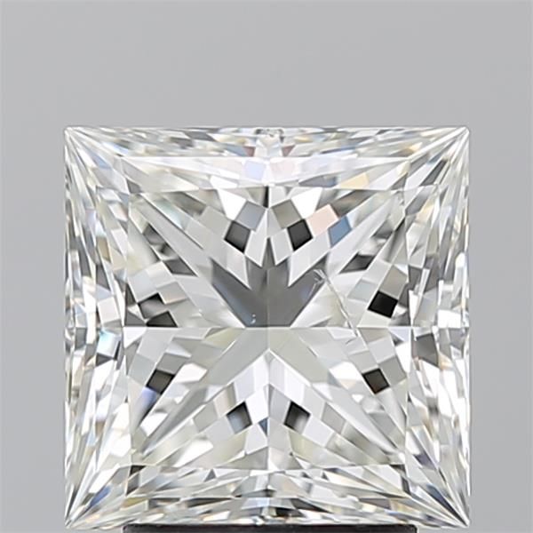 3.01ct Princess J SI2 Natural Diamond