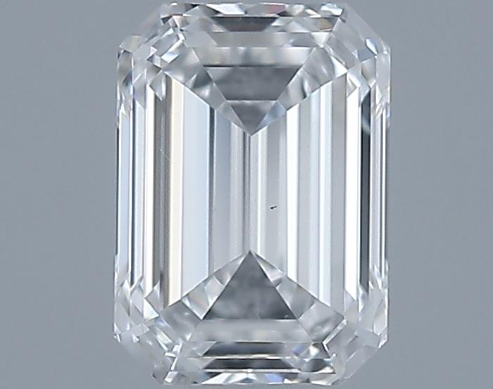 0.6ct Emerald E VS2 Natural Diamond