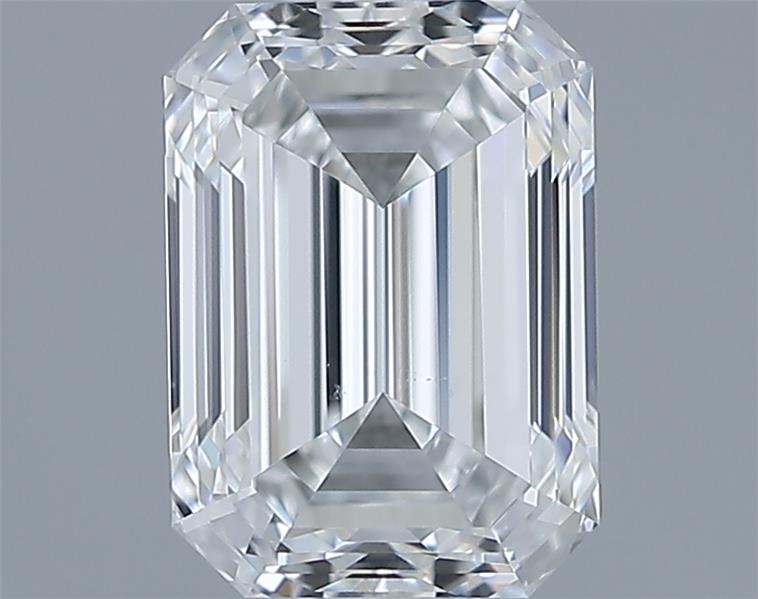 1ct Emerald F VS2 Natural Diamond