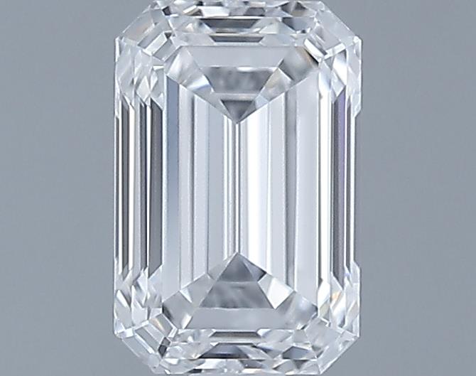 0.71ct Emerald D VVS1 Natural Diamond