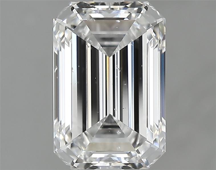 2.34ct Emerald D SI1 Natural Diamond