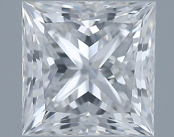 0.7ct Princess F VS2 Natural Diamond
