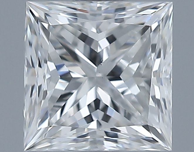 0.71ct Princess F VS2 Natural Diamond