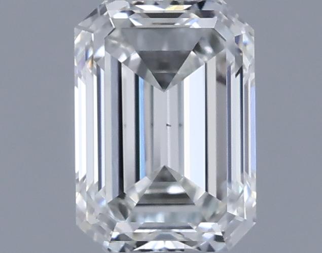 0.51ct Emerald F VS2 Natural Diamond