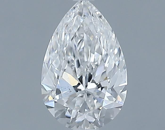 0.7ct Pear F VS2 Natural Diamond